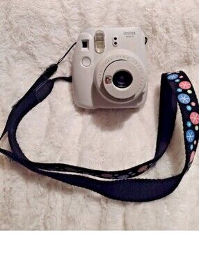FUJIFILM instax mini 9 White Instant Film Camera Tested READ No Battery Cover